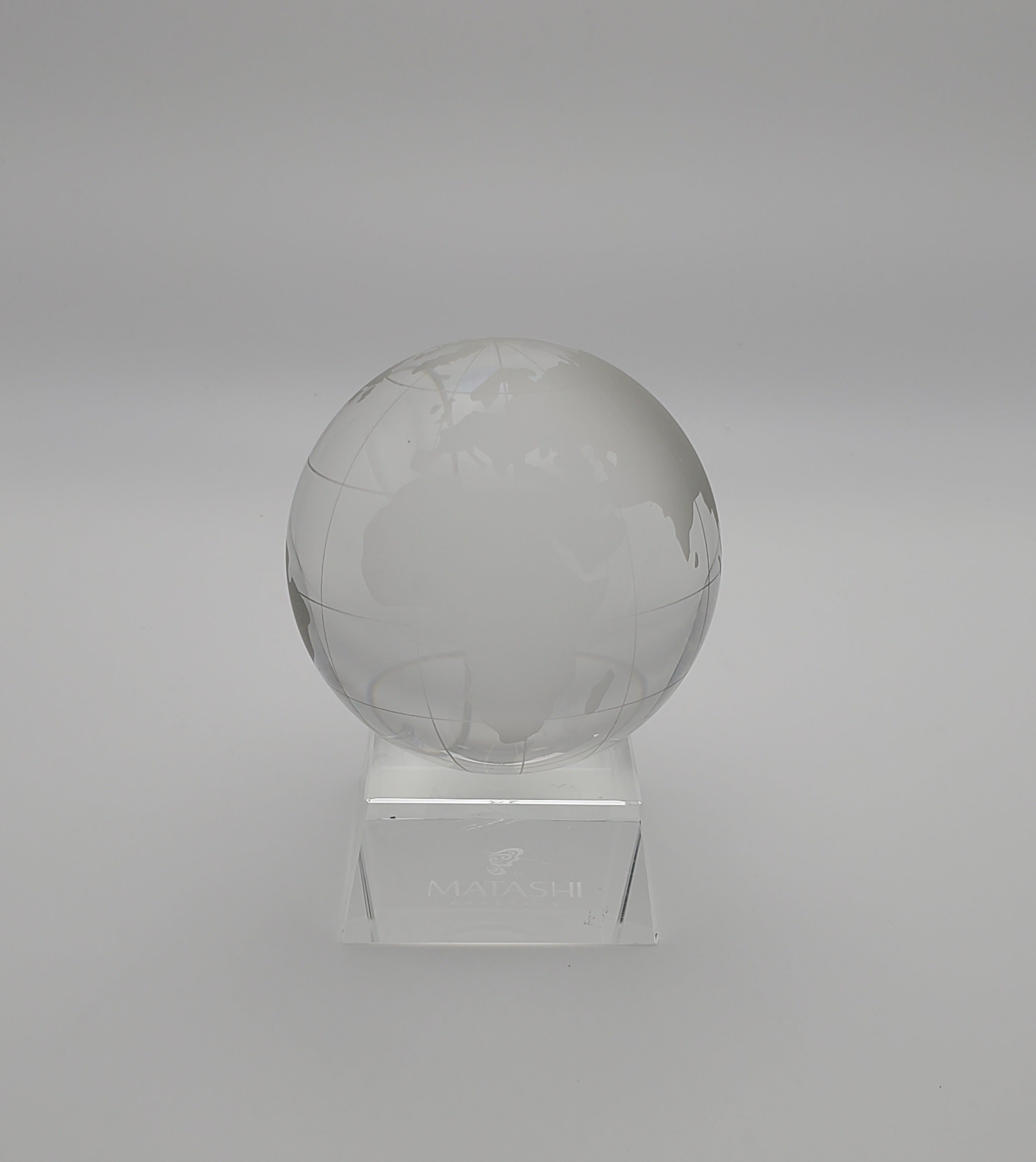 Matashi - Crystal Glass Globe on Stand