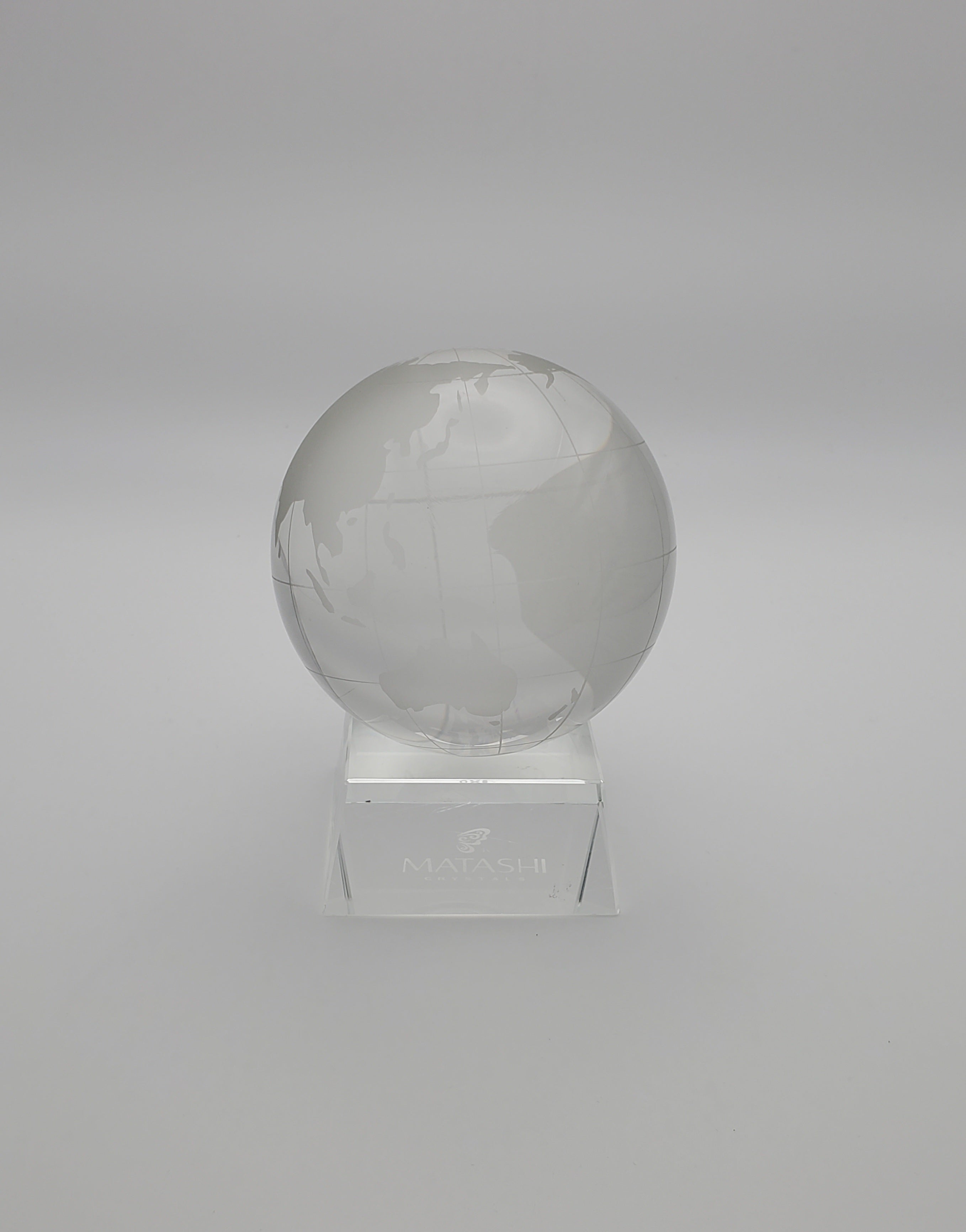 Matashi - Crystal Glass Globe on Stand
