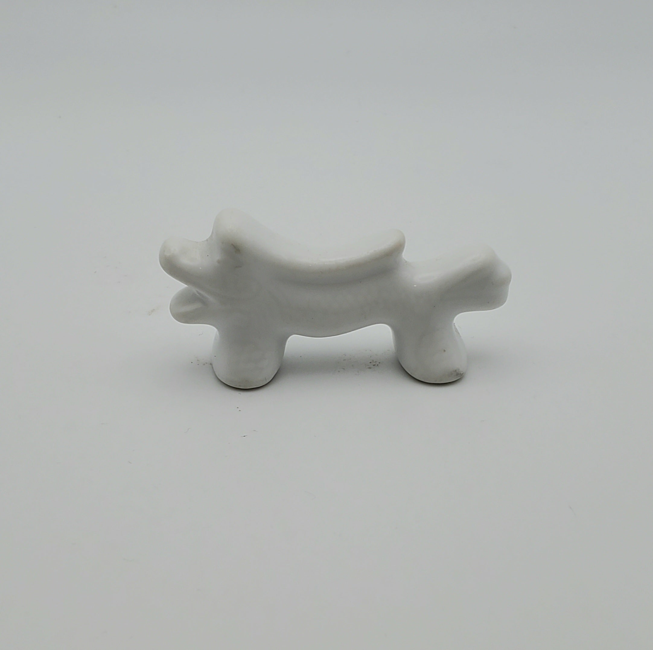 Vintage Ceramic Dragon Form Chopstick Rest