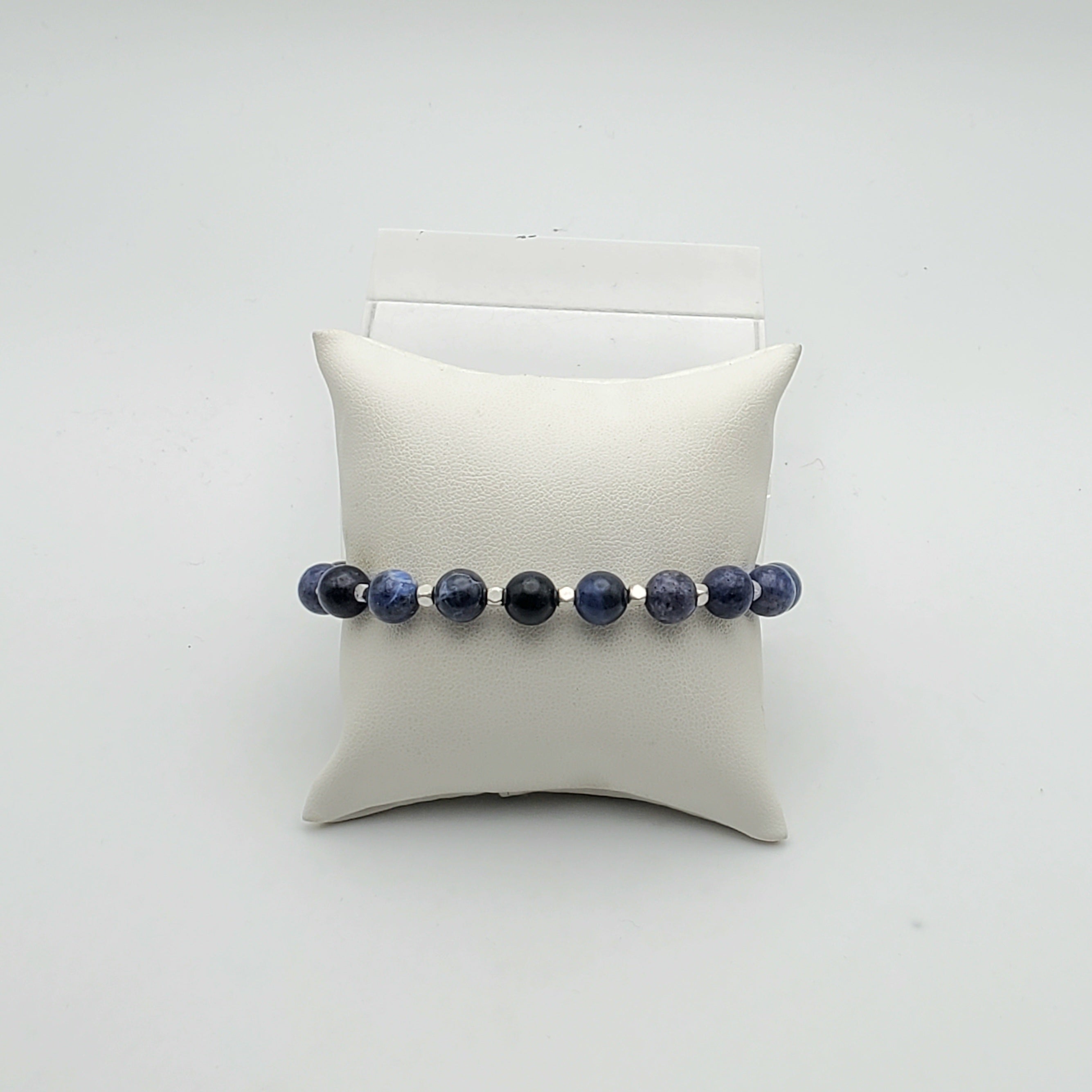 Sodalite Bead Stretch Bracelet