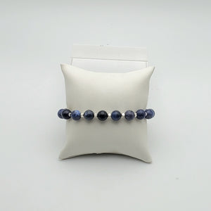 Sodalite Bead Stretch Bracelet