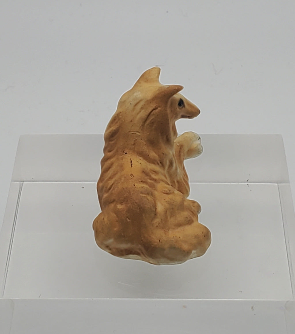 Vintage Ceramic Collie Dog Figurine