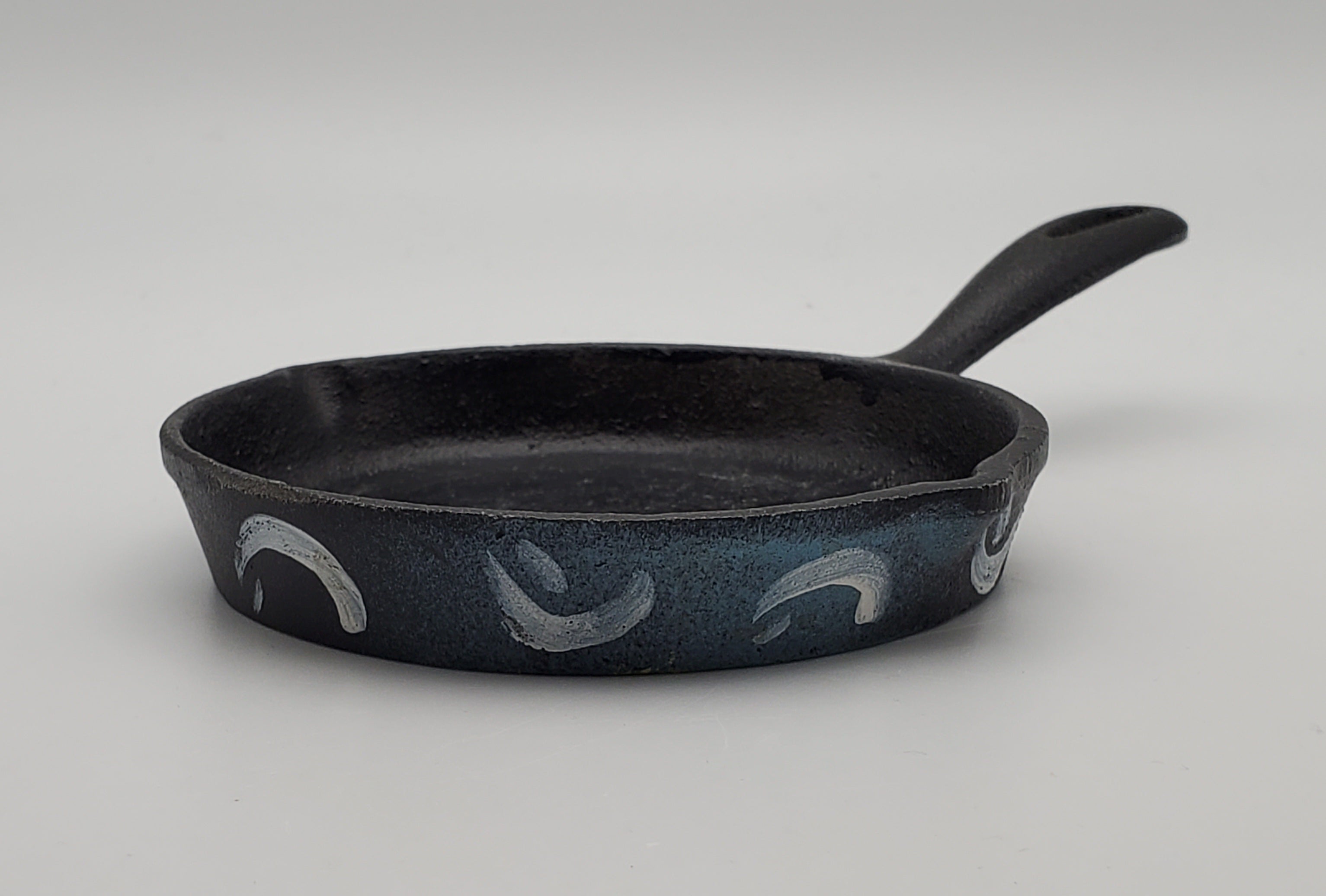 Hand Painted Mini Cast Iron Skillet