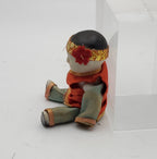 Vintage Small Porcelain Articulated Japanese Doll