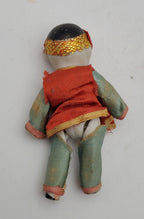 Vintage Small Porcelain Articulated Japanese Doll