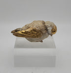 Vintage Ceramic Hand Painted Gilt Bird Ornament