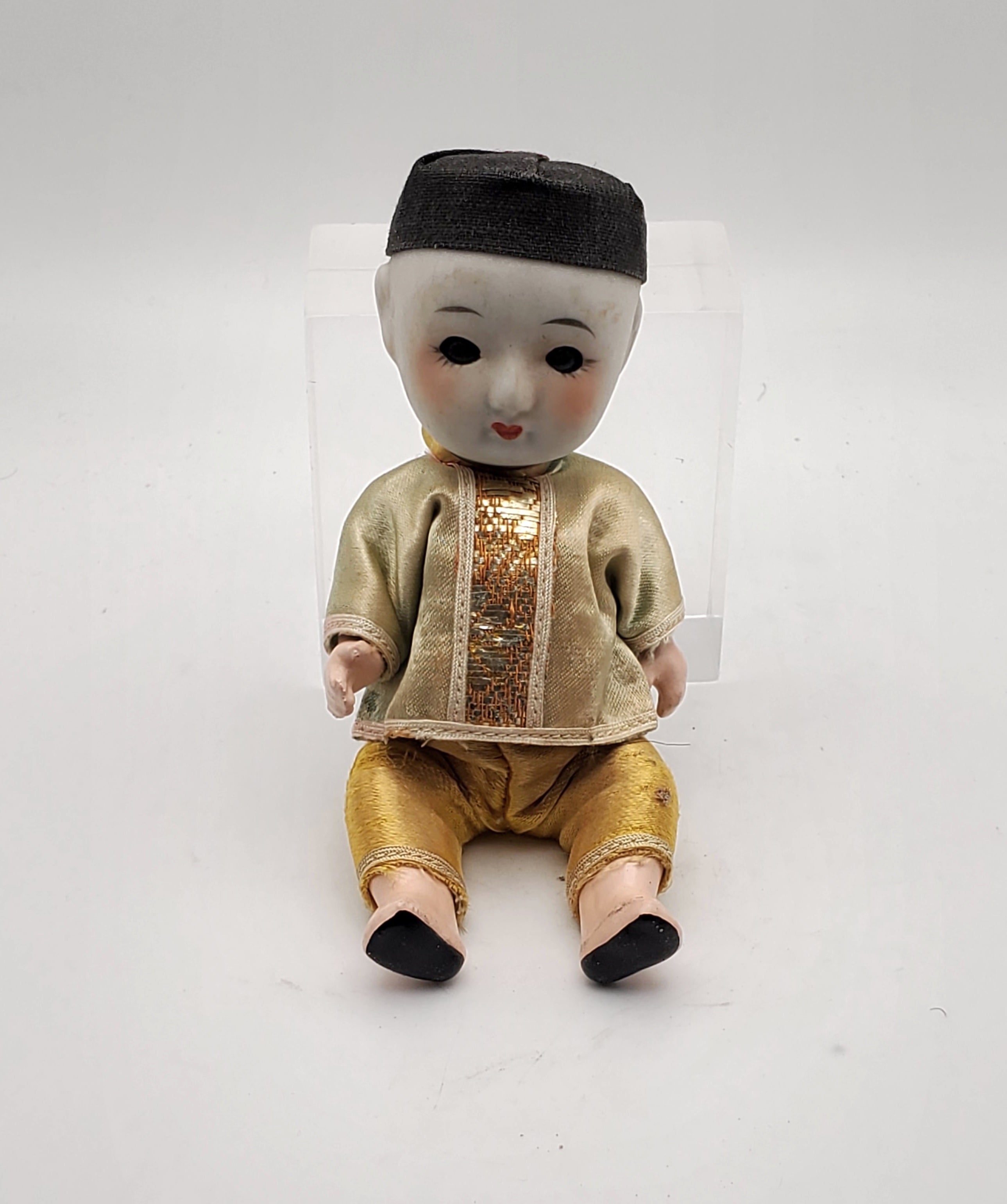 Vintage Japanese Porcelain Squeaker Doll
