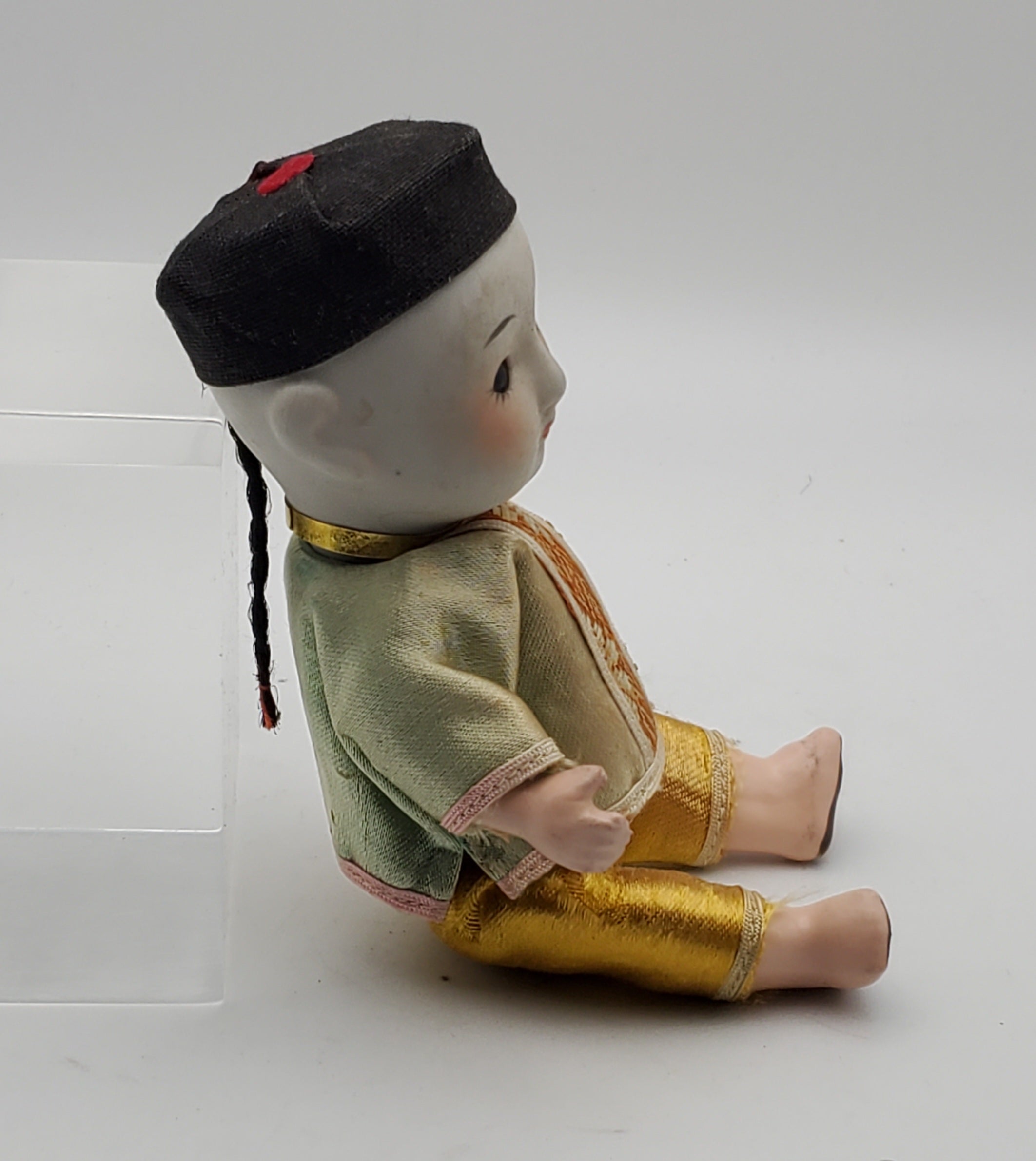 Vintage Japanese Porcelain Squeaker Doll