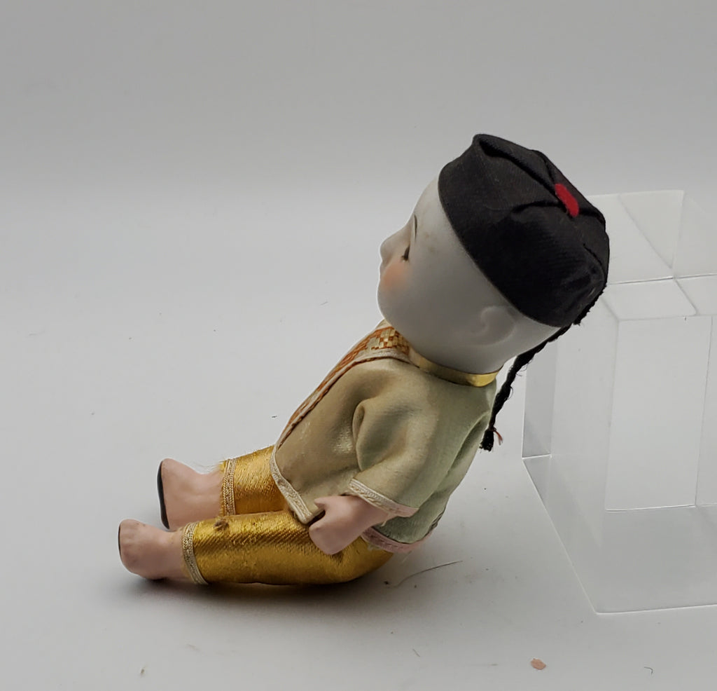 Vintage Japanese Porcelain Squeaker Doll