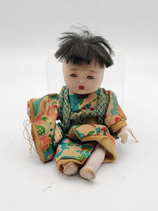 Vintage Japanese Plaster Doll