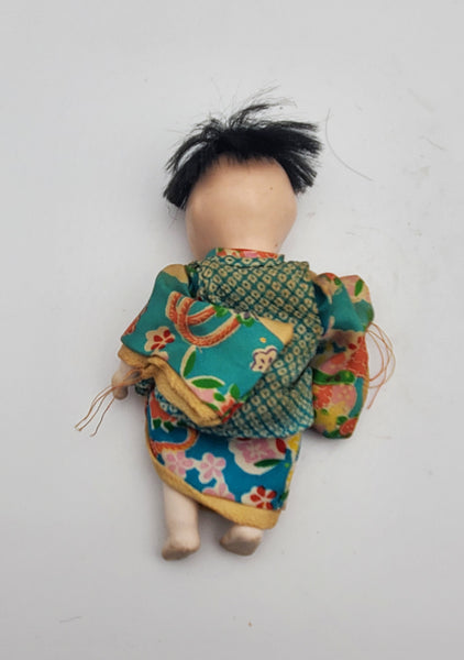 Vintage Japanese Plaster Doll