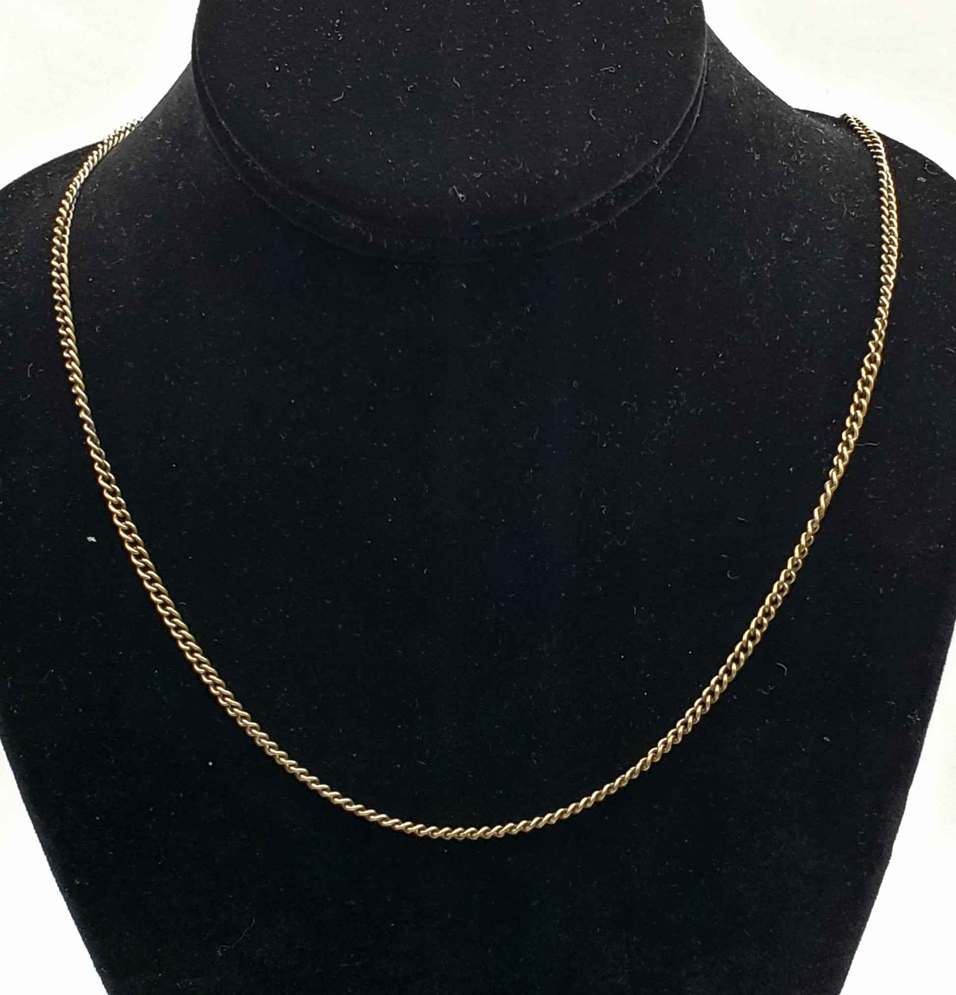 Vintage Handmade Filigree Cylinder Pendant Chain Necklace
