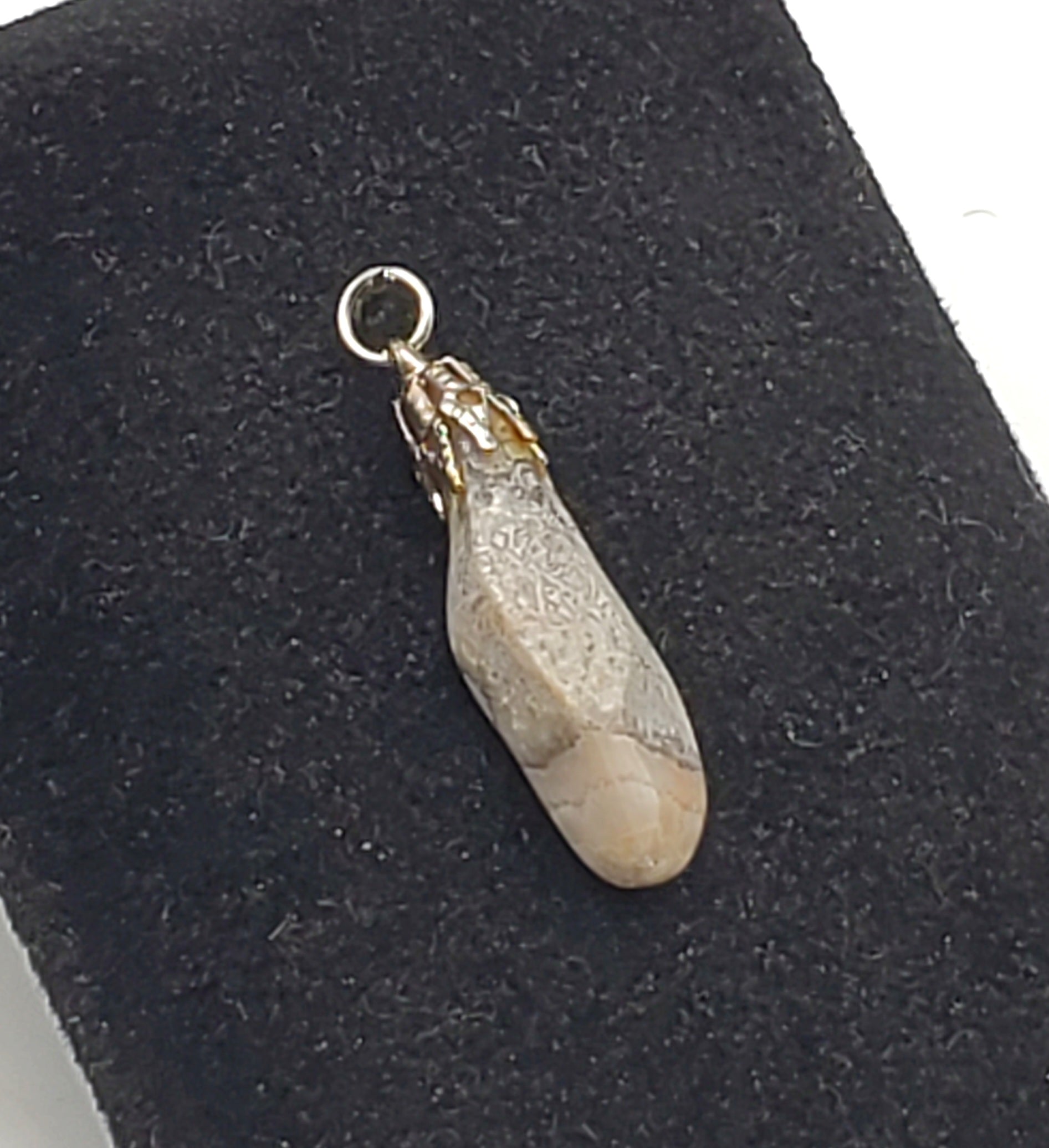 Tumbled Crazy Lace Jasper Pendant