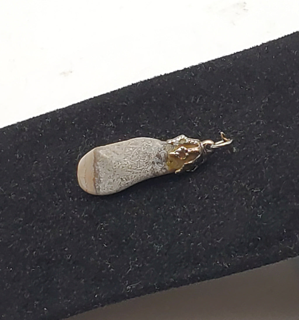 Tumbled Crazy Lace Jasper Pendant