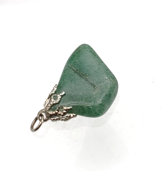 Vintage Tumbled Aventurine Pendant