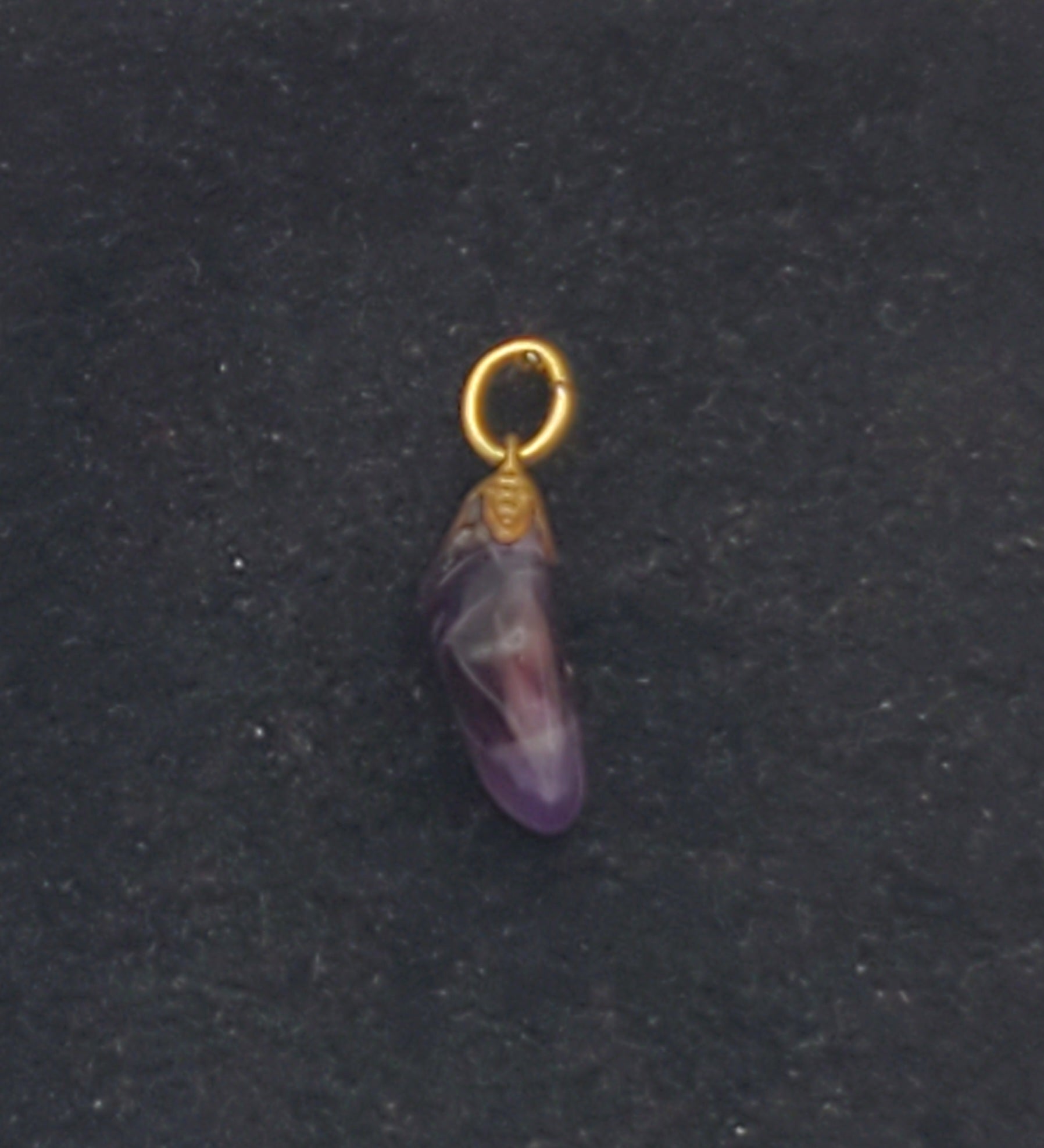 Tumbled Amethyst Pendant