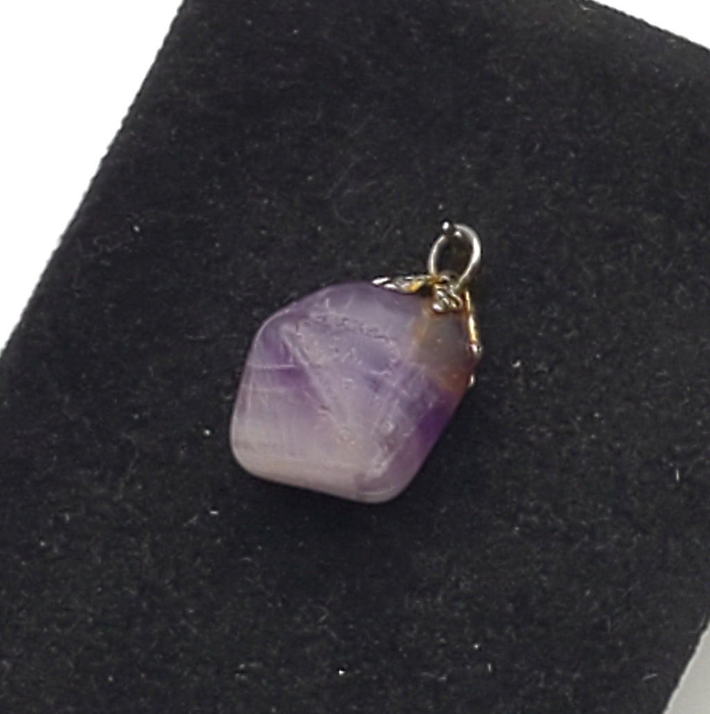Tumbled Amethyst Pendant