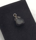 Imitation Black Onyx Tumbled Pendant