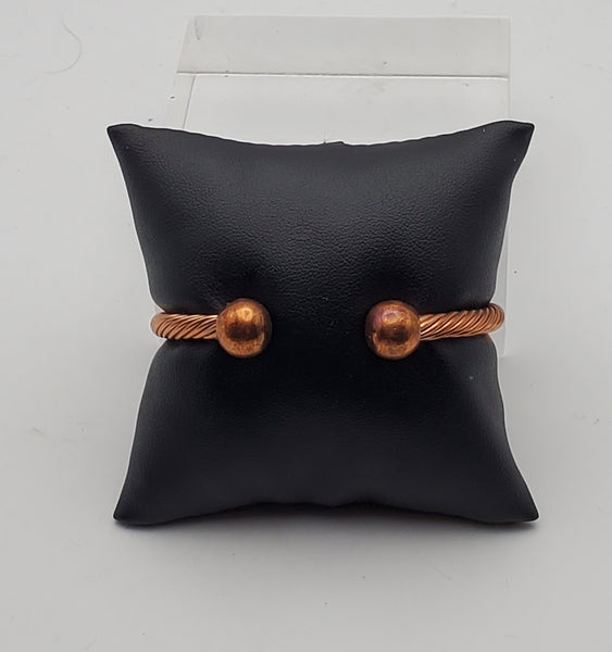 Vintage Twisted Design Copper Cuff Bracelet