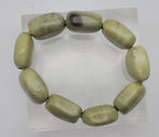 Tumbled Serpentine Stone Stretch Bracelet