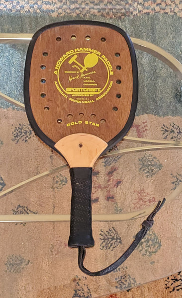 Sportcraft - Vintage "Howard Hammer" Wood Paddle