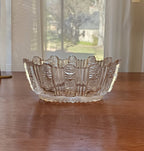 Vintage Cut Glass Candy Dish