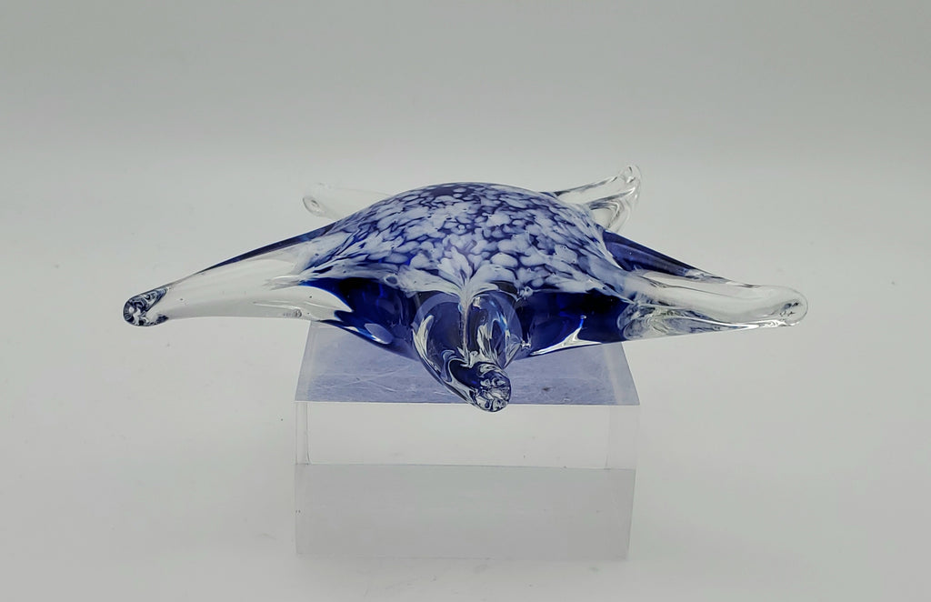 Handmade Glass Starfish Paperweight