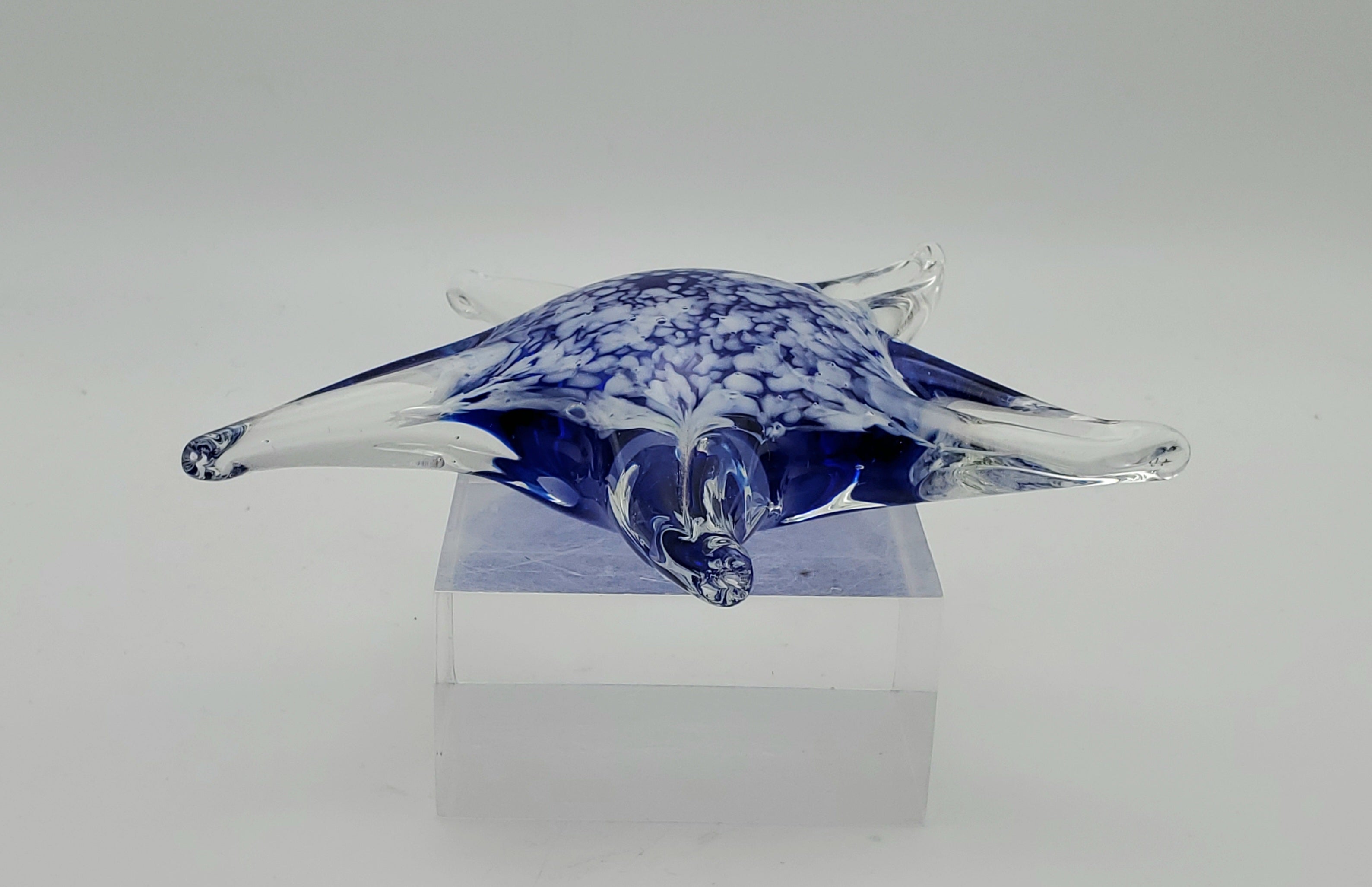 Handmade Glass Starfish Paperweight