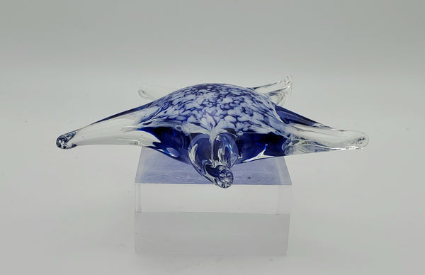 Handmade Glass Starfish Paperweight
