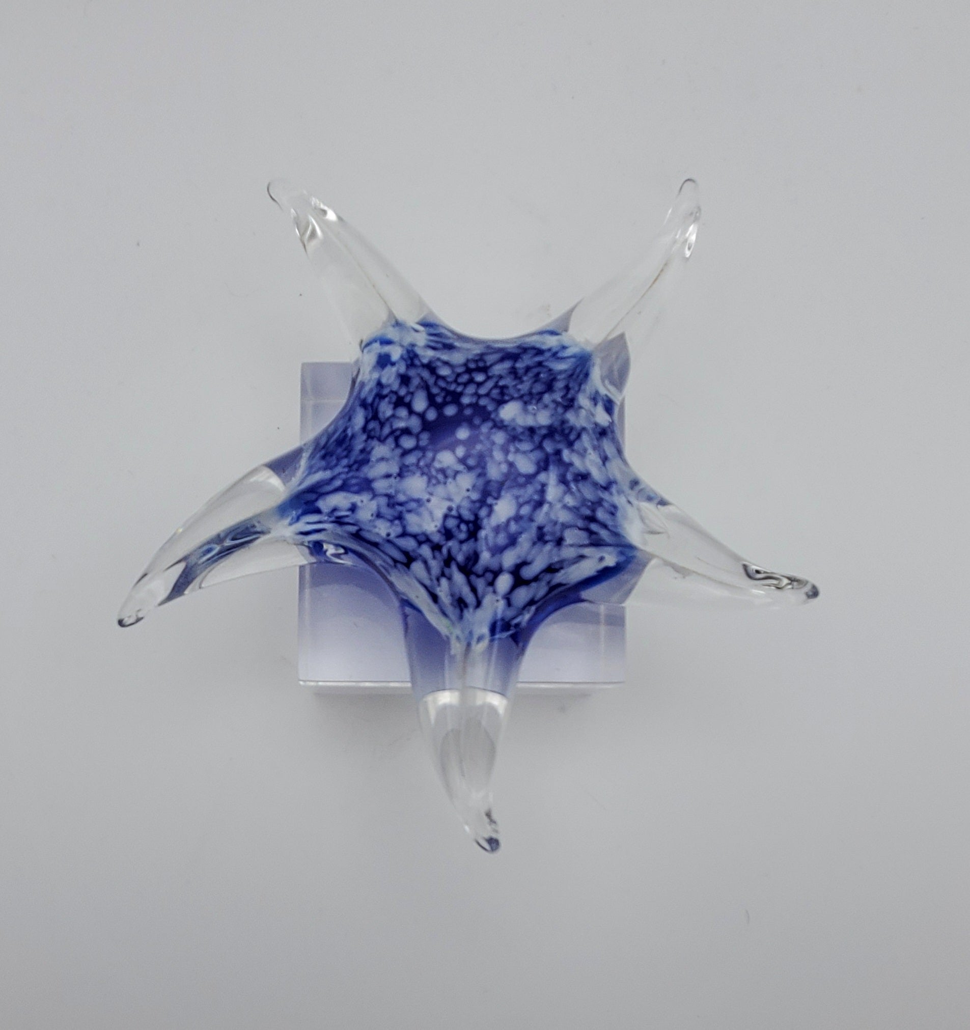 Handmade Glass Starfish Paperweight