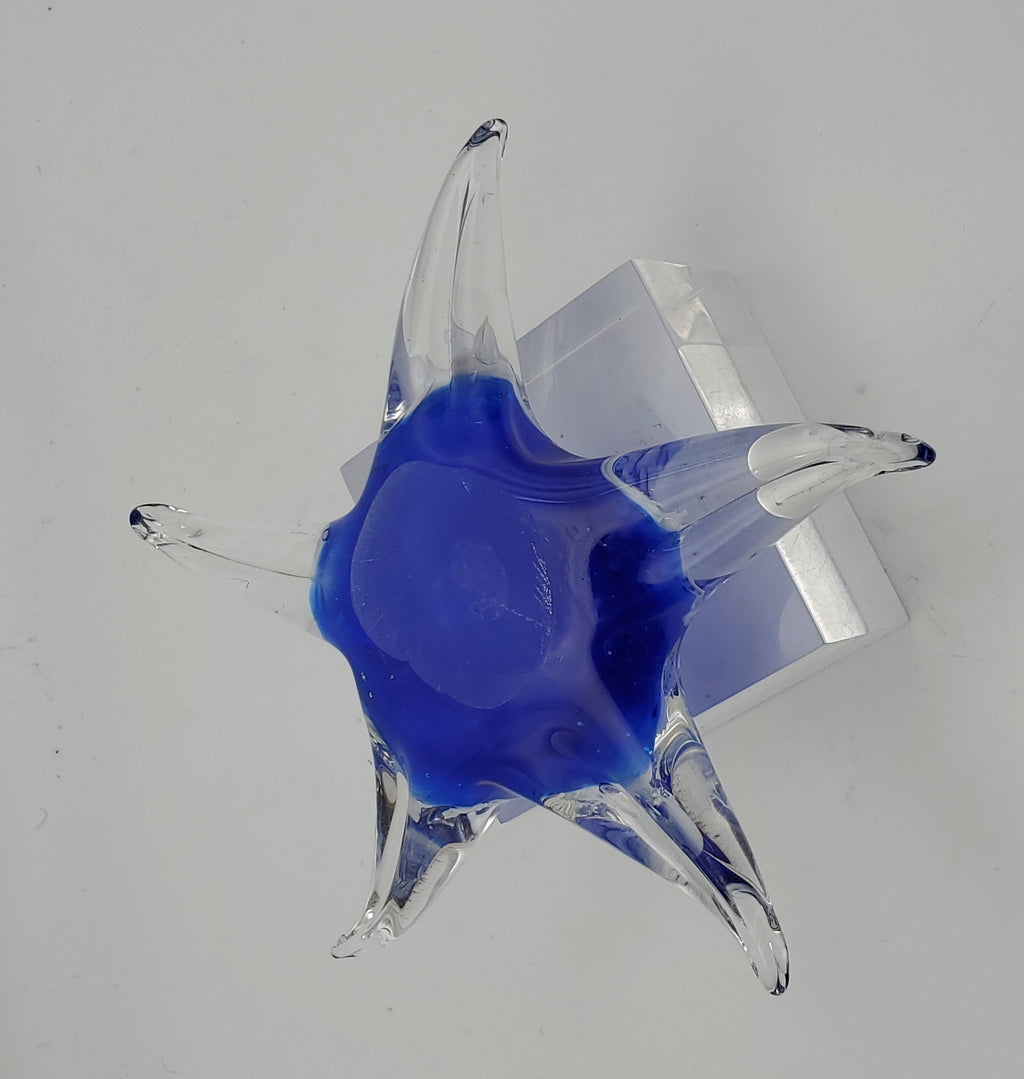 Handmade Glass Starfish Paperweight