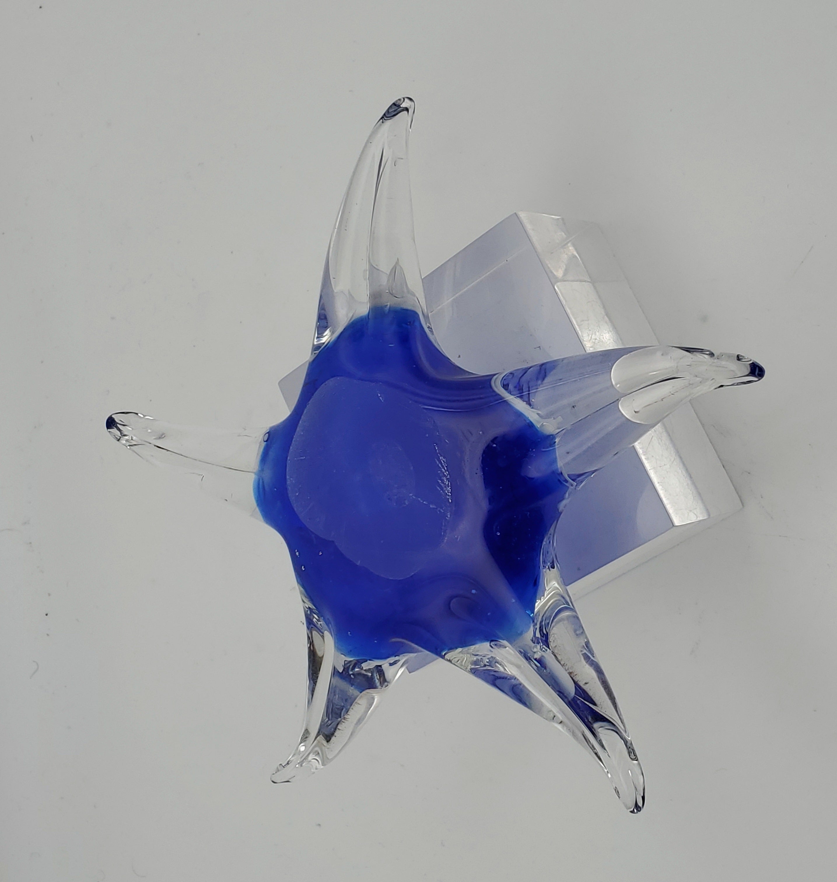 Handmade Glass Starfish Paperweight