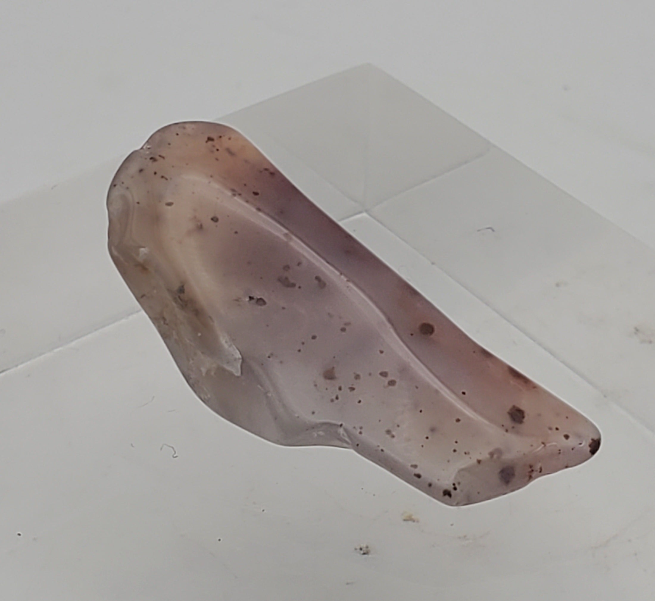 Red Spotted Chalcedony Mineral Specimen