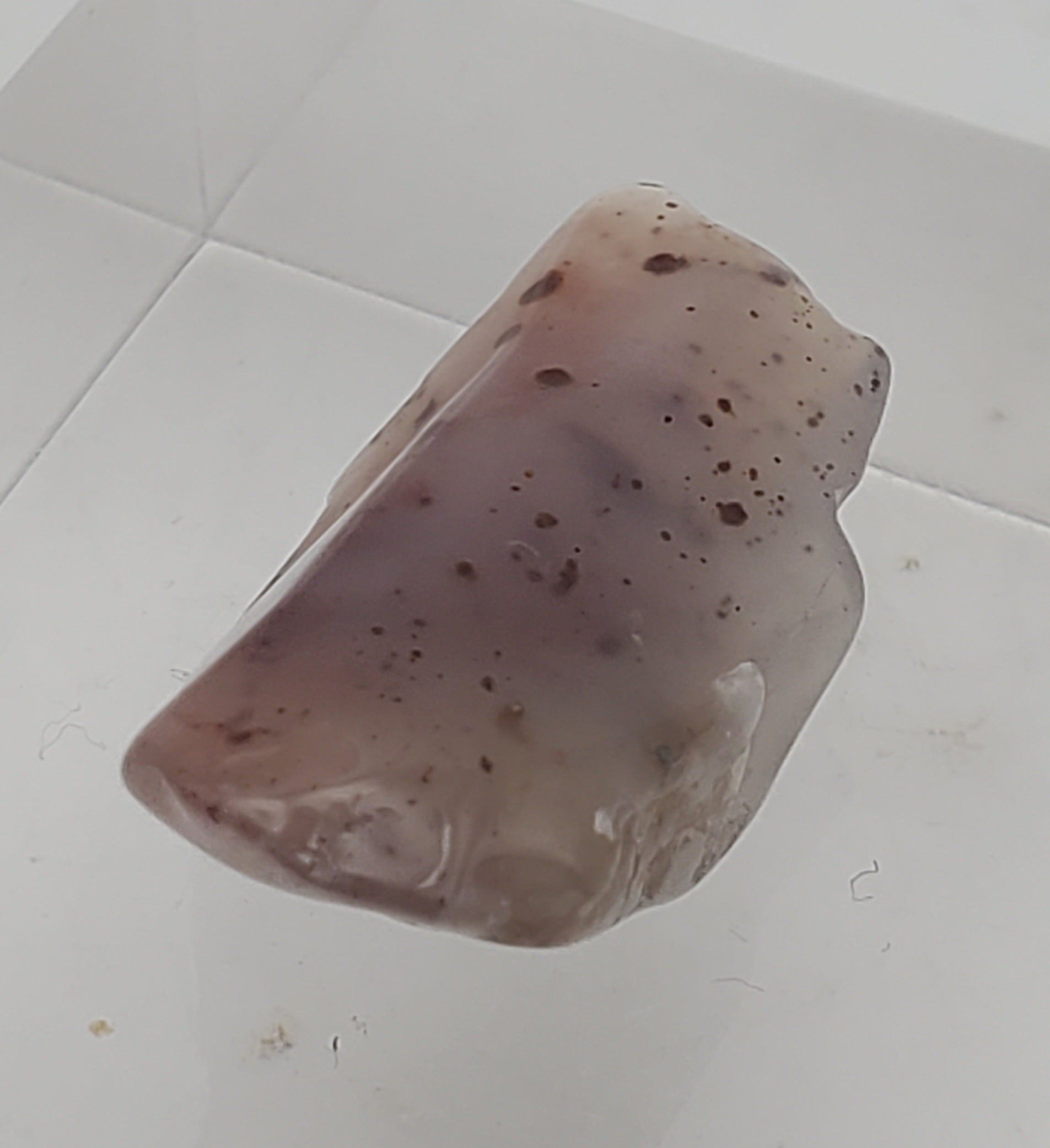 Red Spotted Chalcedony Mineral Specimen