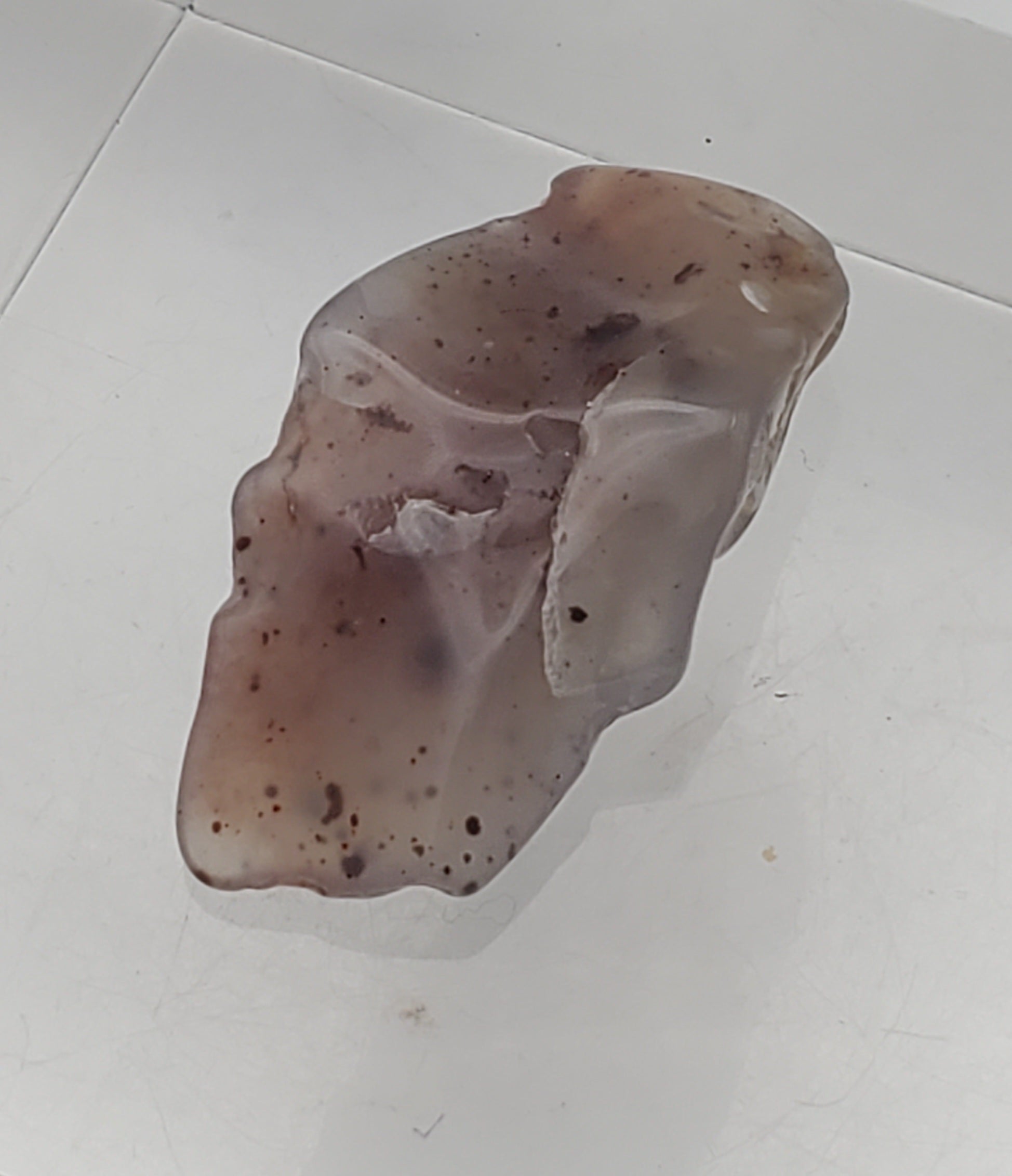 Red Spotted Chalcedony Mineral Specimen