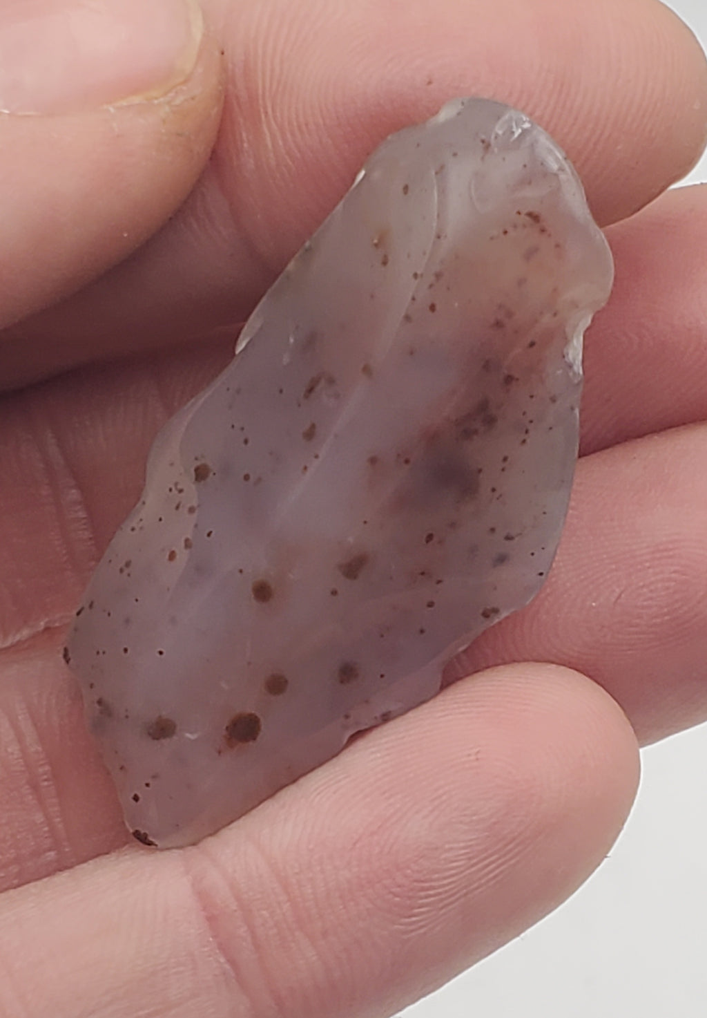 Red Spotted Chalcedony Mineral Specimen
