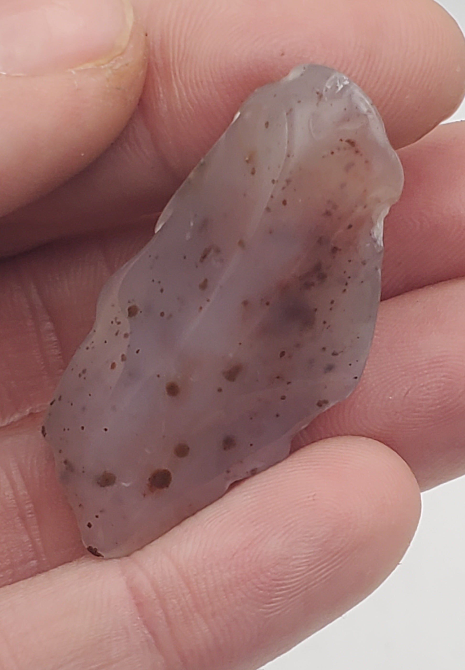 Red Spotted Chalcedony Mineral Specimen
