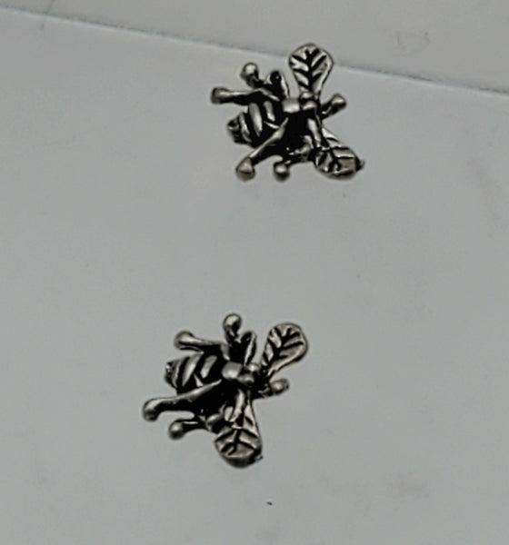 Vintage Buzzing Bees Stud Earrings - BROKEN POSTS