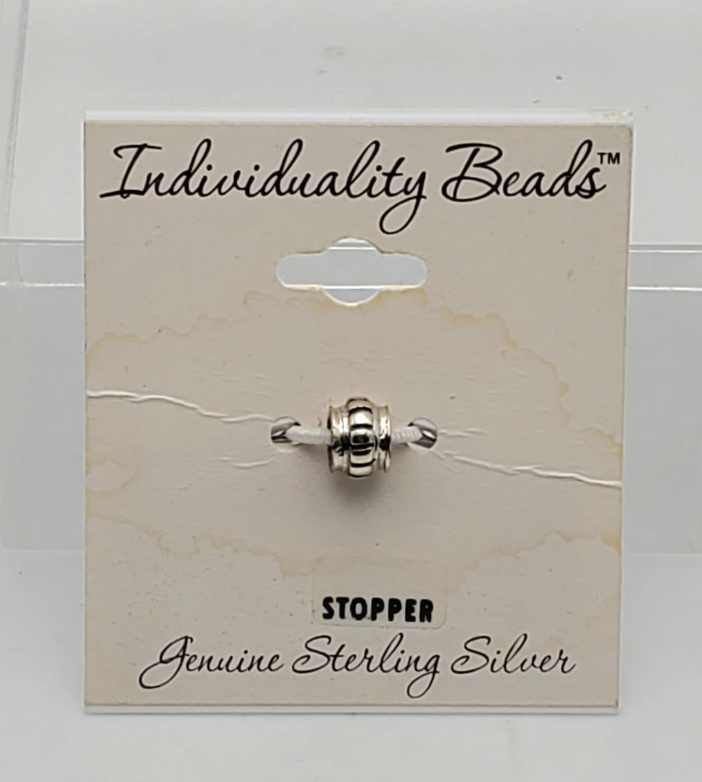 Sterling Silver Stopper Bead