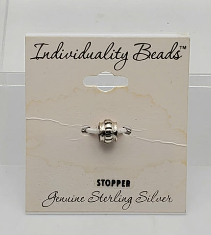 Sterling Silver Stopper Bead