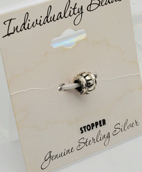 Sterling Silver Stopper Bead