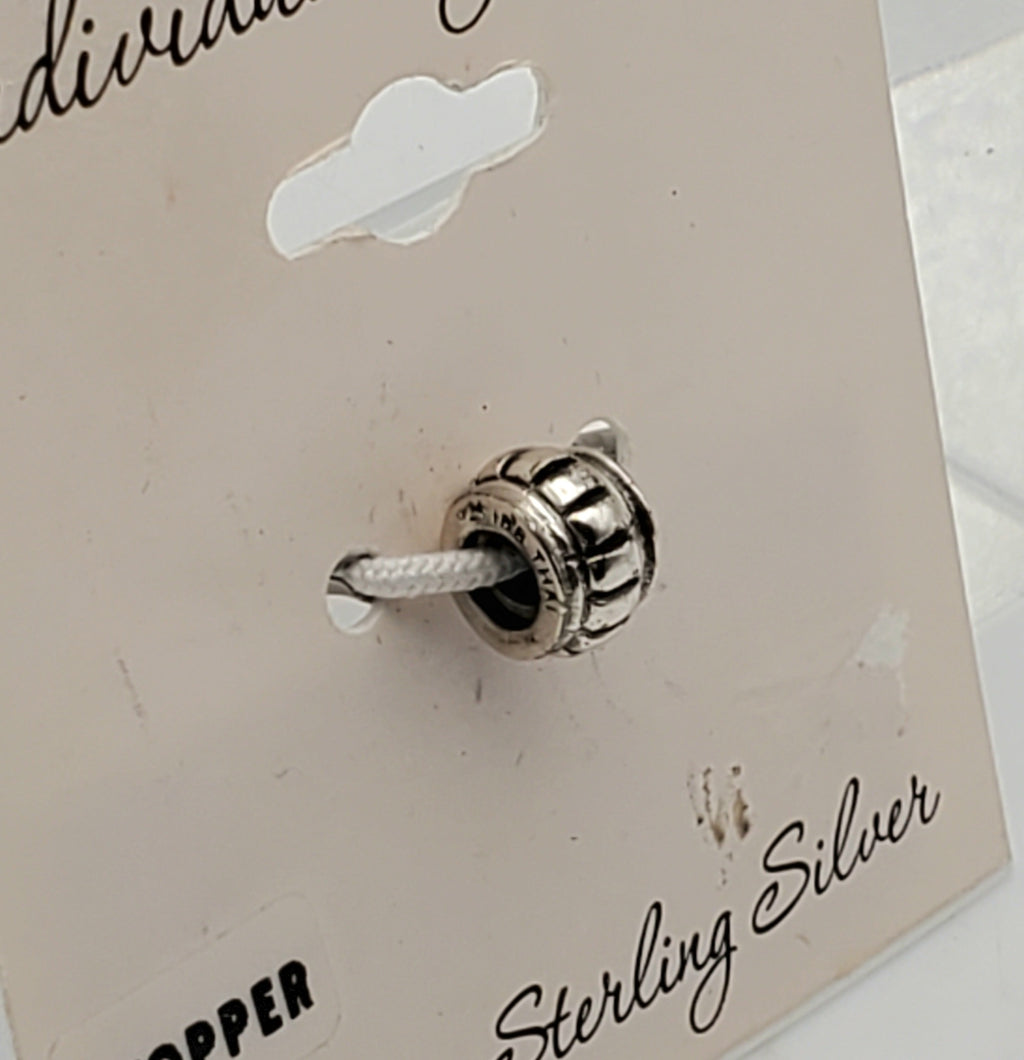 Sterling Silver Stopper Bead