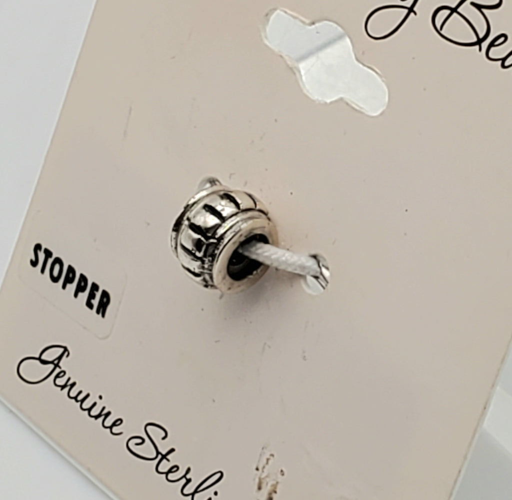 Sterling Silver Stopper Bead