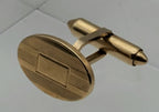 UNMATCHED Krementz - Vintage Gold Tone Metal Cufflink