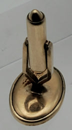 UNMATCHED Krementz - Vintage Gold Tone Metal Cufflink