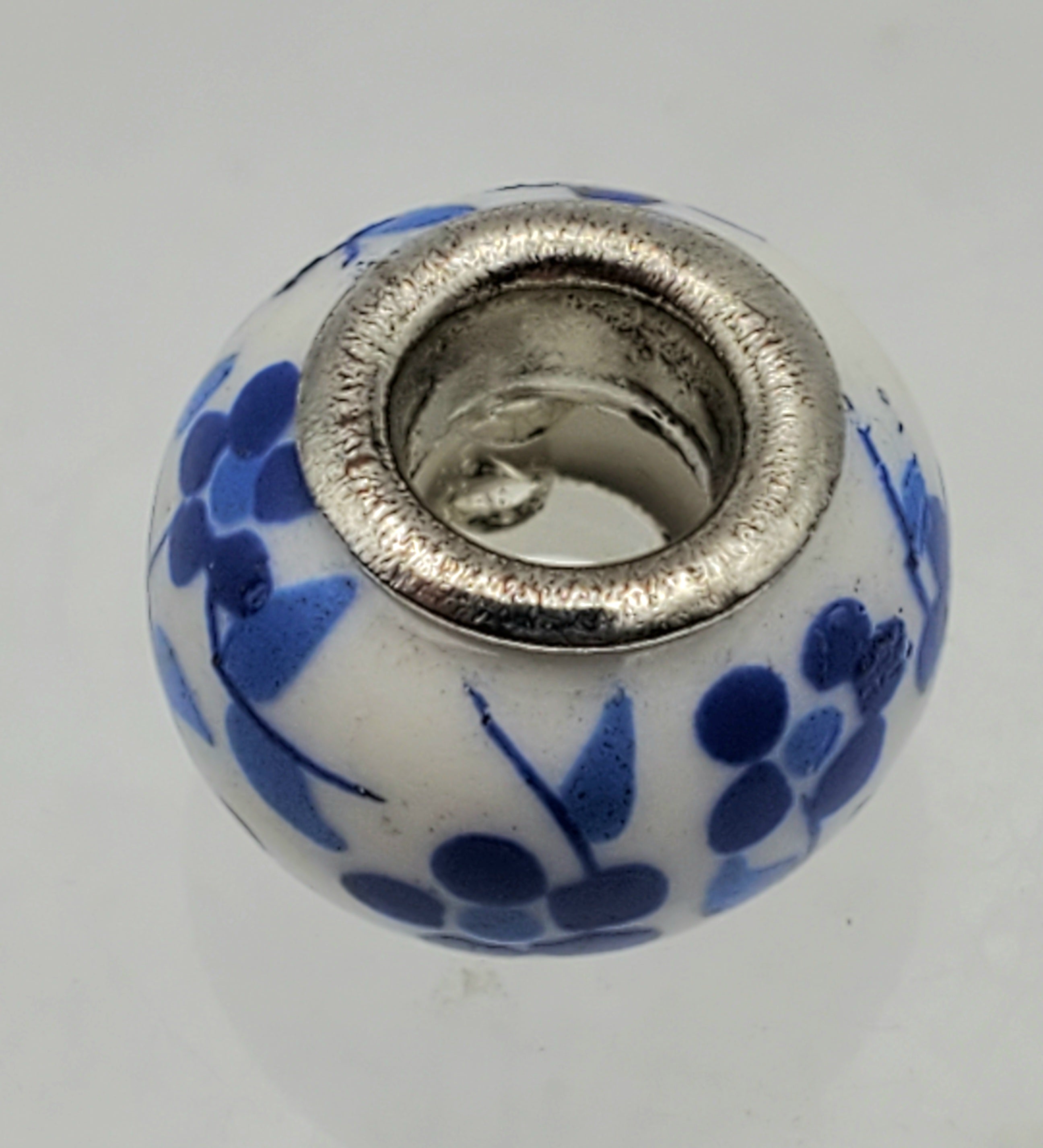 Vintage Hand Painted Floral Bead