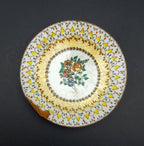 Elfi Muller - Vintage Hand Painted Enameled Copper Dish - DAMAGED