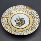 Elfi Muller - Vintage Hand Painted Enameled Copper Dish - DAMAGED