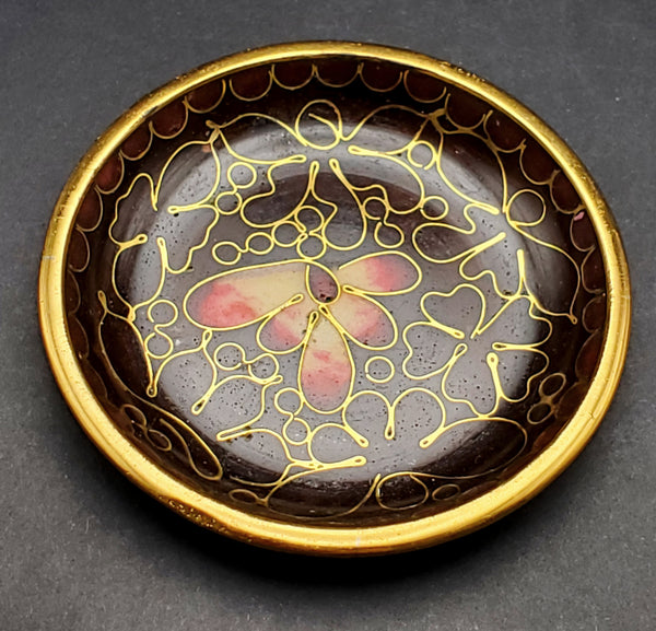 Small Vintage Cloisonne Tray