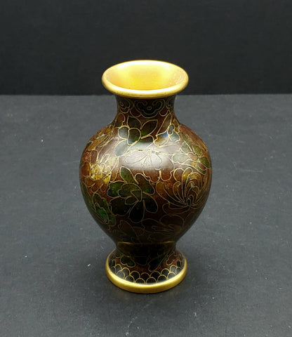 Small Vintage Cloisonne Vase